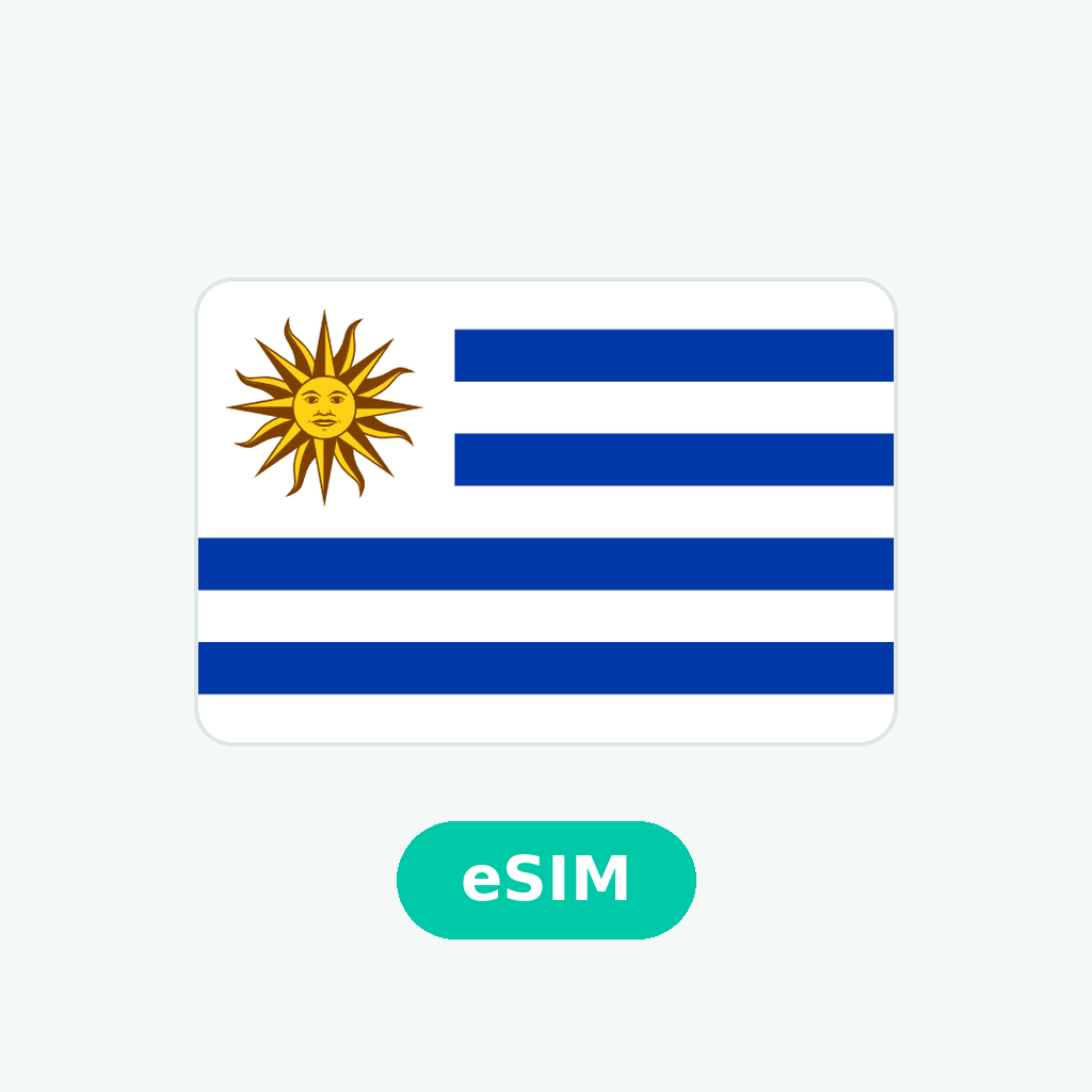 eSIM Uruguay 3 GB · 30 días
