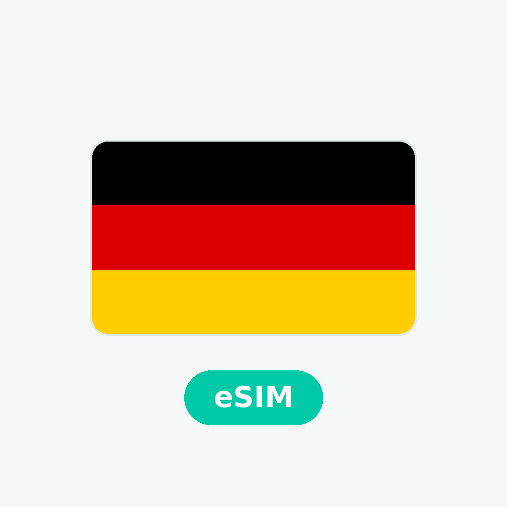 eSIM Alemania 1 GB · 7 días