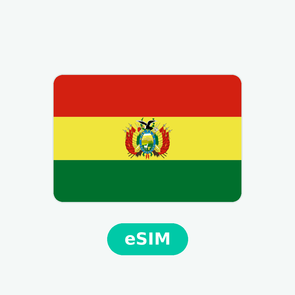 eSIM Bolivia 3 GB · 15 días