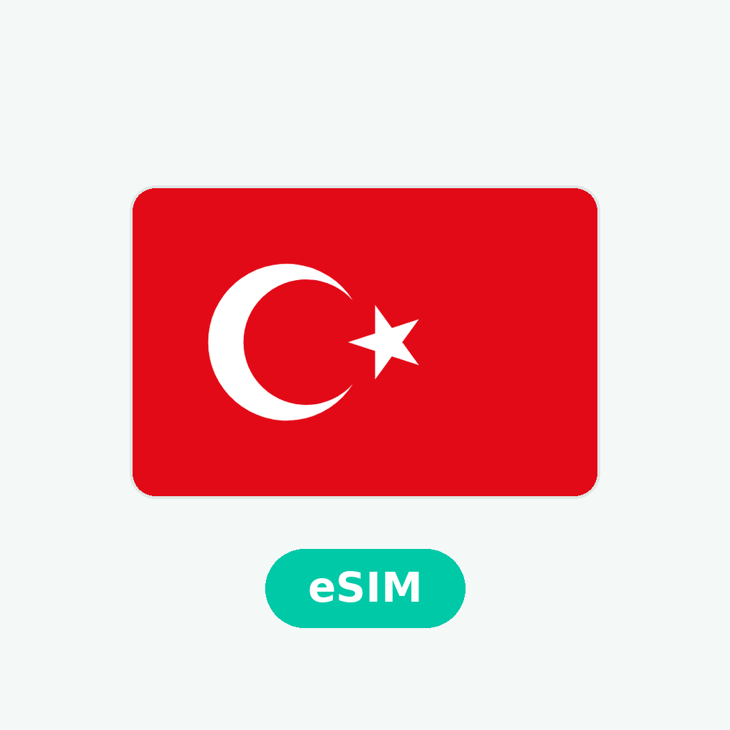 eSIM Turquía 1 GB · 1 día