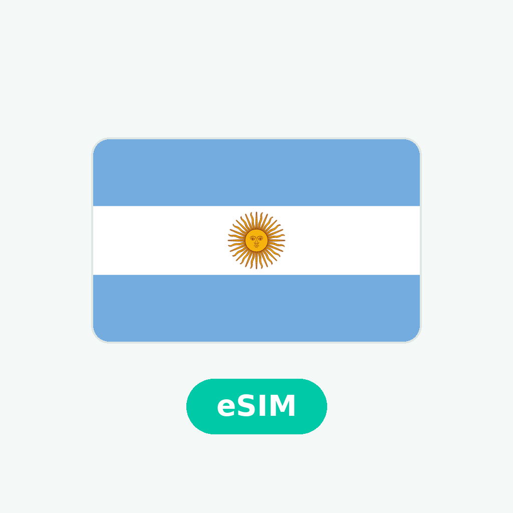 eSIM Argentina 2 GB · 1 día