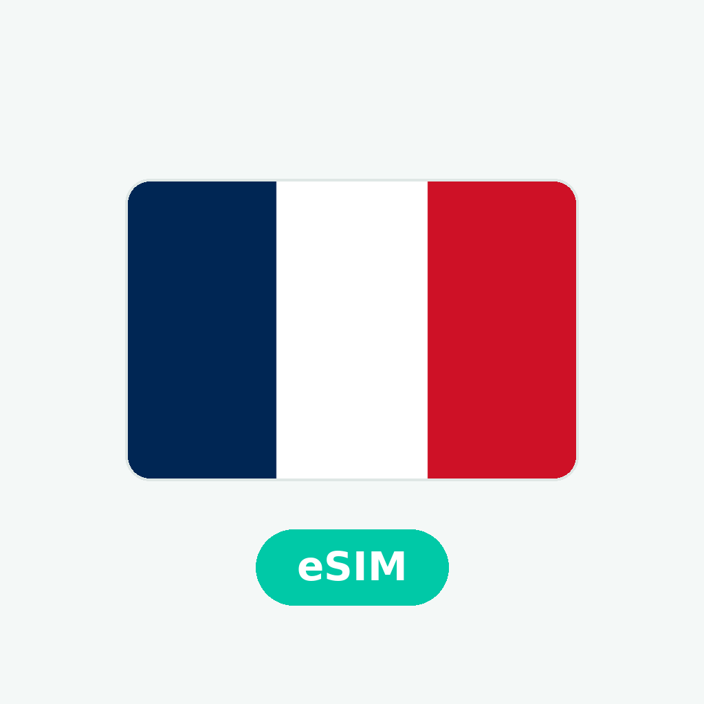 eSIM Francia 3 GB · 30 días