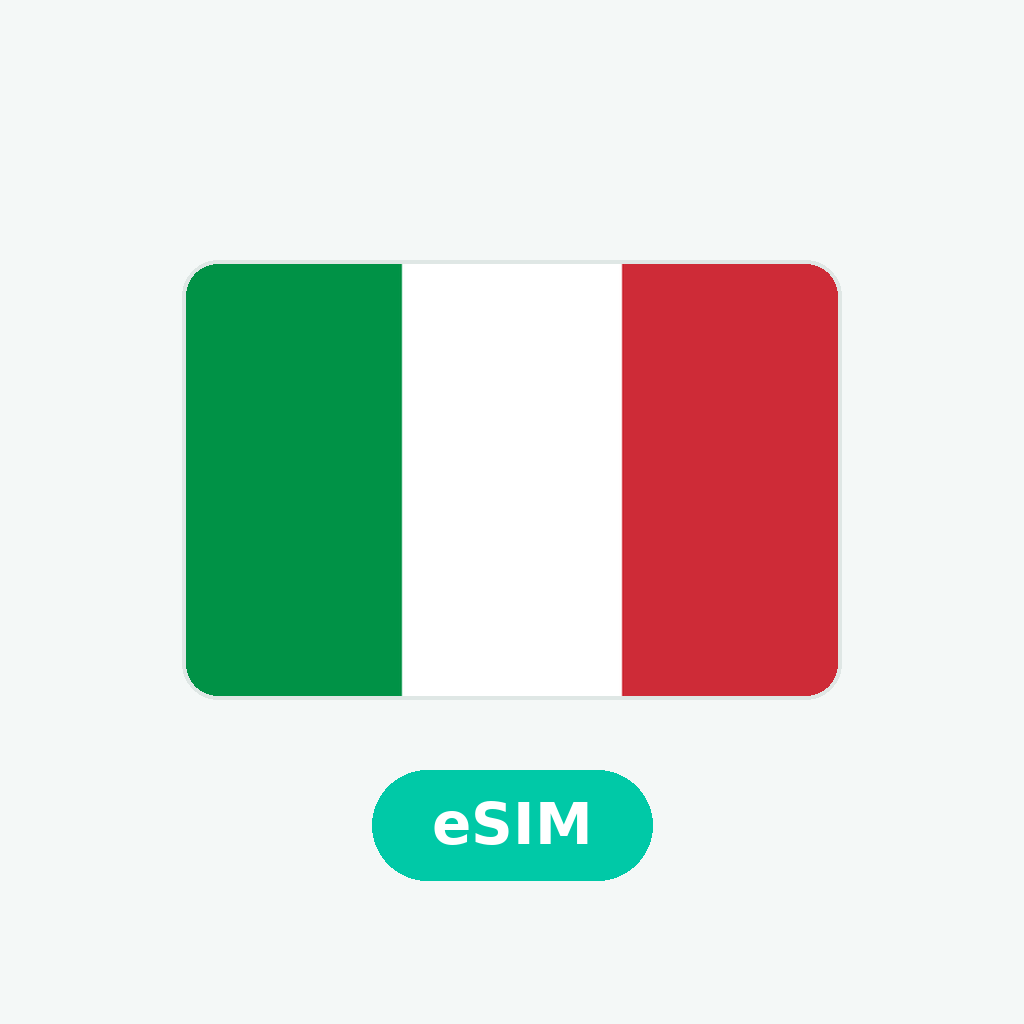 eSIM Italia 20 GB · 30 días